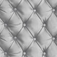 Ella Silver Tufted Wallpaper close-up