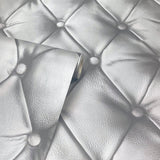 Ella Silver by Arthouse Tufted Wallpaper- Brewster Home Fashions AH618104