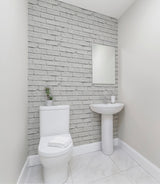 Abner Dove by Arthouse Brick Wallpaper – Brewster AH623004