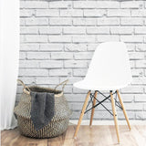 Abner Dove by Arthouse Brick Wallpaper – Brewster AH623004