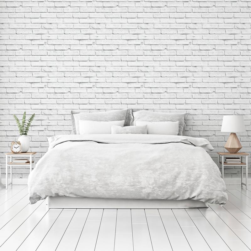 Abner Dove by Arthouse Brick Wallpaper – Brewster AH623004