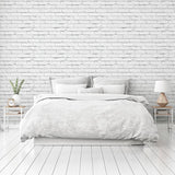 Abner Dove by Arthouse Brick Wallpaper – Brewster AH623004