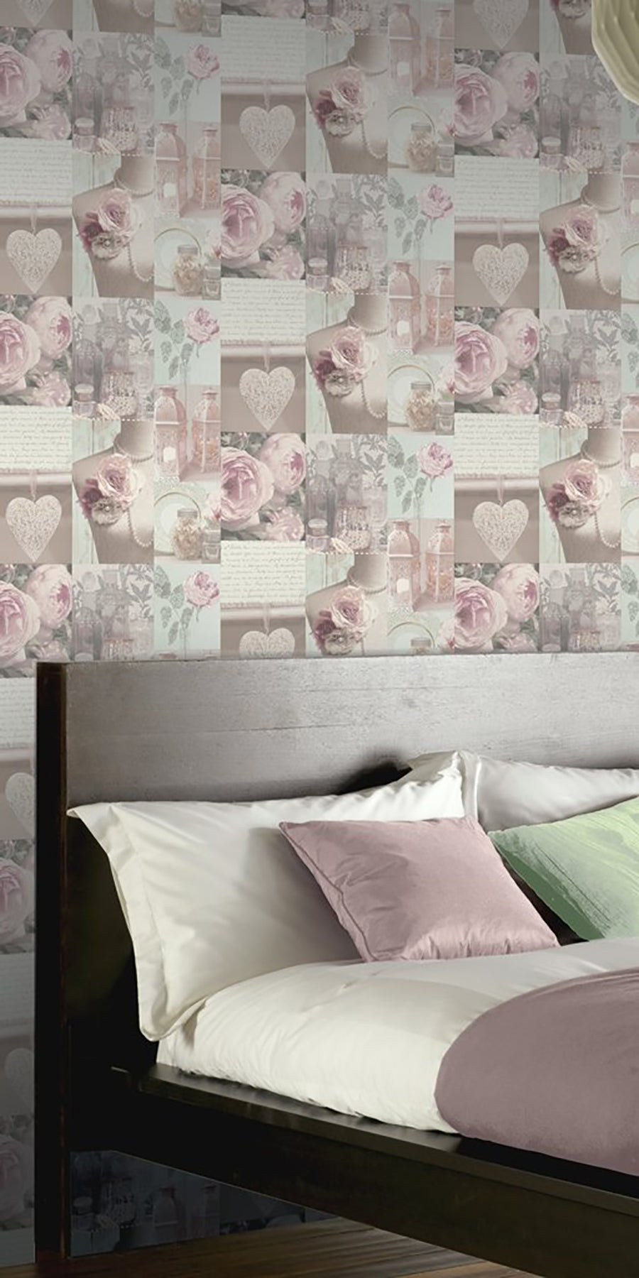 Irene Blush by Arthouse Charlotte College Wallpaper – Brewster Home Fashions AH665201