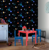 Albert Black by Arthouse Cosmos Wallpaper – Brewster Home Fashions AH668100