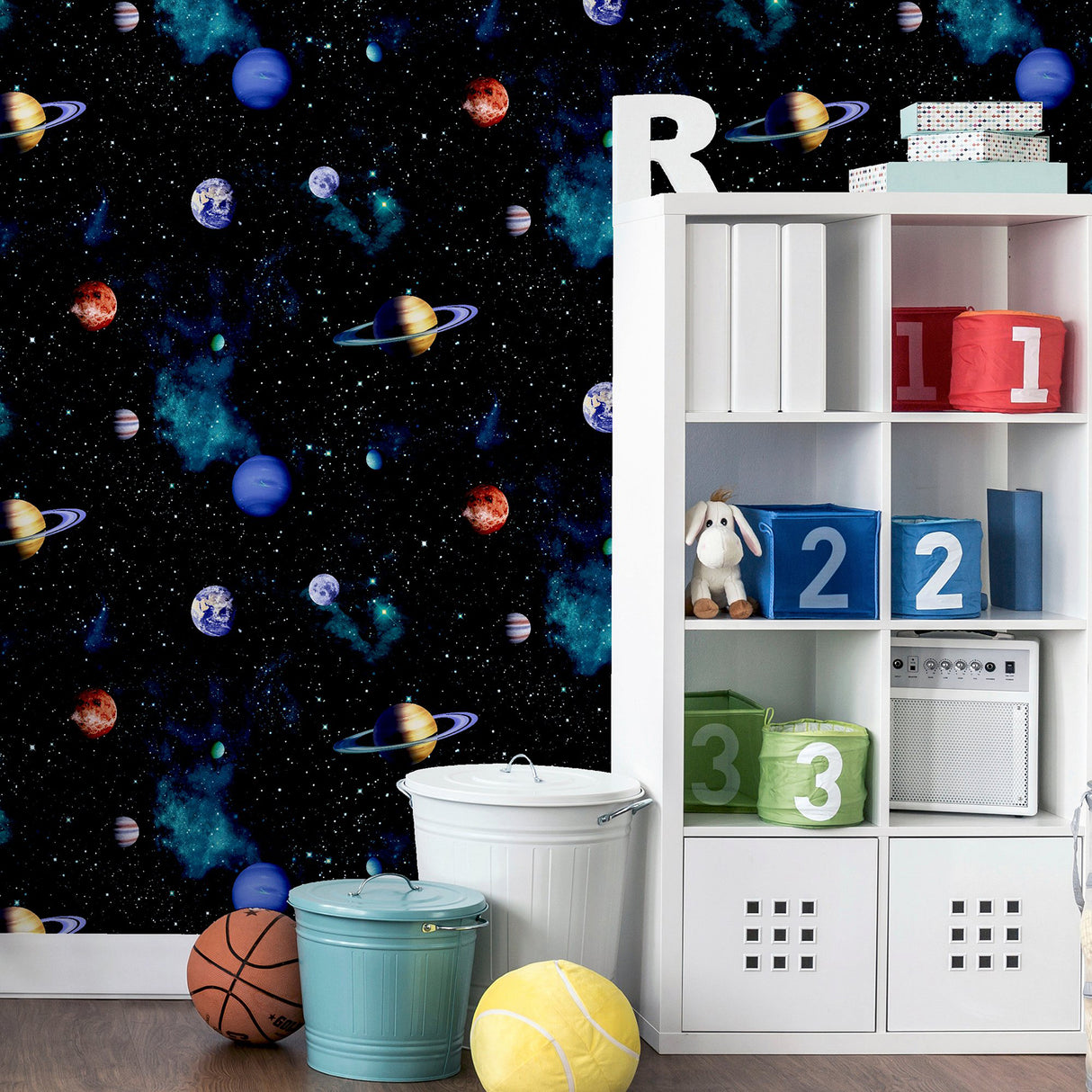 Albert Black by Arthouse Cosmos Wallpaper – Brewster Home Fashions AH668100
