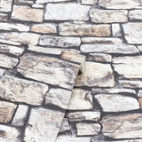 Norman Neutral by Arthouse Stone Wallpaper – Brewster Home Fashions AH668901