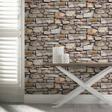 Norman Neutral by Arthouse Stone Wallpaper – Brewster Home Fashions AH668901