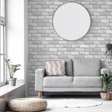 Truman Dove by Arthouse Brick Wallpaper – Brewster Home Fashions AH669401