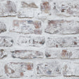 Domenic White Whitewashed Brick Wallpaper by Arthouse