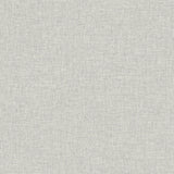 Maisie Light Grey faux linen wallpaper by Arthouse, roll and room scenes