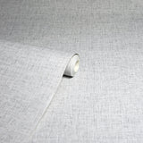 Maisie Light Grey by Arthouse Linen Wallpaper- Brewster Home Fashions AH676006