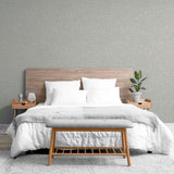 Maisie Light Grey by Arthouse Linen Wallpaper- Brewster Home Fashions AH676006