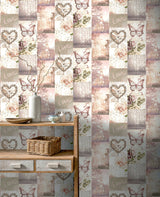 Ryo Blush by Arthouse Inspirational Wallpaper – Brewster Home Fashions AH691107