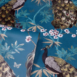 Takara Teal by Arthouse Opulent Peacock Wallpaper- Brewster Home Fashions AH692505