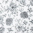 Della Black Floral Trail Wallpaper room scene