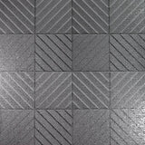 Randall Dark Grey Geometric Wallpaper – Arthouse AH692809 by Brewster