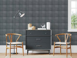 Randall Dark Grey by Arthouse Geometric Wallpaper- Brewster AH692809