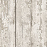 Ambrose Cream Wood Plank Wallpaper by Arthouse