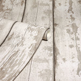 Ambrose Cream by Arthouse Wood Plank Wallpaper – Brewster Home Fashions AH694700