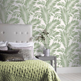 Cecil Green by Arthouse Tropical Wallpaper- Brewster AH694800