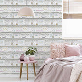 Bonnie Multicolor by Arthouse Memento Wallpaper – Brewster Home Fashions AH696004