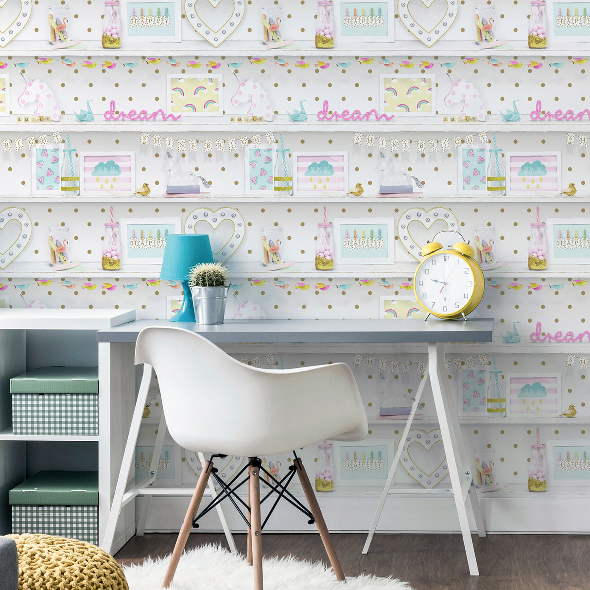Bonnie Multicolor by Arthouse Memento Wallpaper – Brewster Home Fashions AH696004