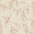 Eugenia Rust Willow Wallpaper sample