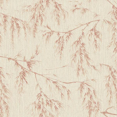Eugenia Rust Willow Wallpaper sample