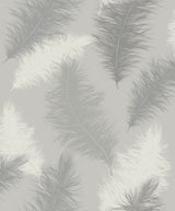 Sussurro Grey by Arthouse Feathers Wallpaper- Brewster Home Fashions AH901705