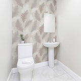 Sussurro Pink by Arthouse Feathers Wallpaper – Brewster Home Fashions AH901706