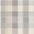 Geraldine Grey Plaid Wallpaper by Arthouse