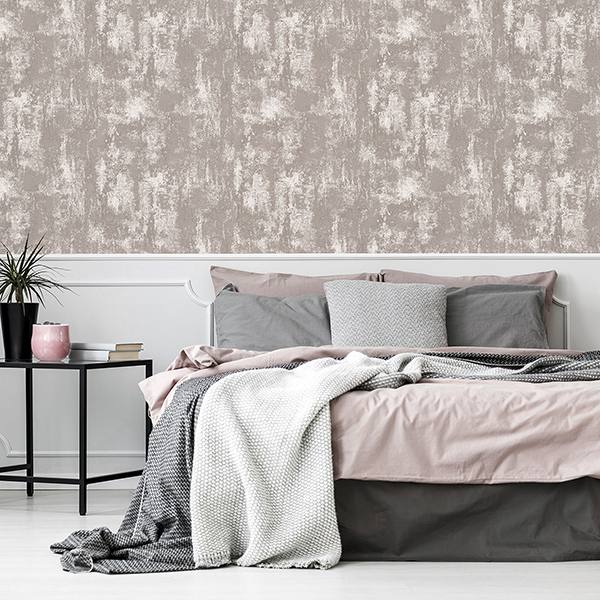 Lloyd Blush by Arthouse Stone Texture Wallpaper – Brewster Home Fashions AH902107