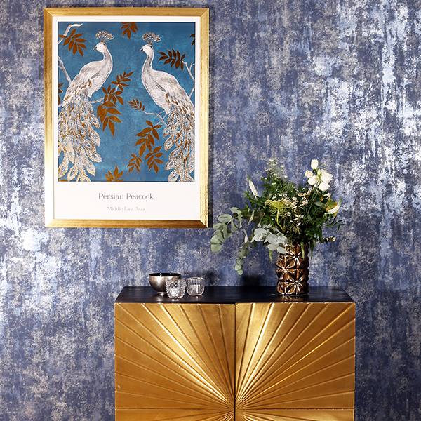Lloyd Blue by Arthouse Stone Texture Wallpaper – Brewster Home Fashions AH902108