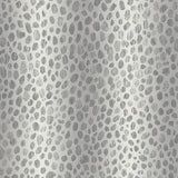 Dora Sterling Leopard Stripe Wallpaper by Arthouse in grey with metallic accents – Brewster AH903101