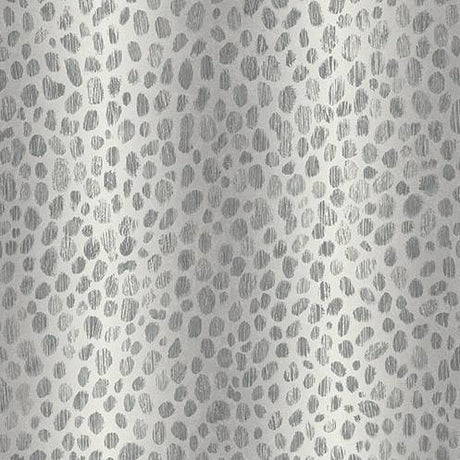 Dora Sterling Leopard Stripe Wallpaper by Arthouse in grey with metallic accents – Brewster AH903101