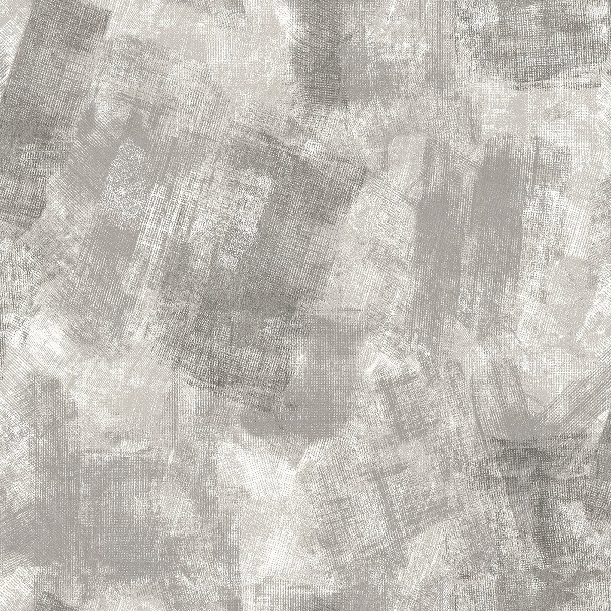 Barney Grey Brushed Strokes blown vinyl wallpaper in layered grey abstract brushstroke texture.