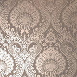 Berenice Rose Gold Luxe Rose Gold by Arthouse Damask Wallpaper- Brewster Home Fashions AH906605