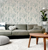 Manami Green Wisteria by Arthouse Botanical Wallpaper – Brewster Home Fashions AH907005