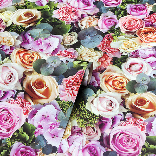 Deirdre Pink by Arthouse Floral Wallpaper- Brewster Home Fashions AH908006