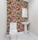 Deirdre Pink by Arthouse Floral Wallpaper- Brewster Home Fashions AH908006