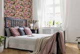 Deirdre Pink by Arthouse Floral Wallpaper- Brewster Home Fashions AH908006