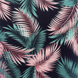 Eliza Sea Green Palm Fronds Wallpaper roll by Arthouse
