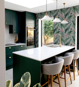 Miriam Grey Tropical by Arthouse Tropical Wallpaper – Brewster Home Fashions AH909404