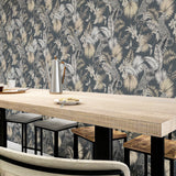Maude Neutral by Arthouse Tropical Wallpaper – Brewster Home Fashions AH909408