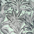 Alice Mint Greenhouse botanical wallpaper by Arthouse, 20.9 in x 33 ft roll