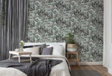 Alice Mint Greenhouse by Arthouse Botanical Wallpaper – Brewster Home Fashions AH909500