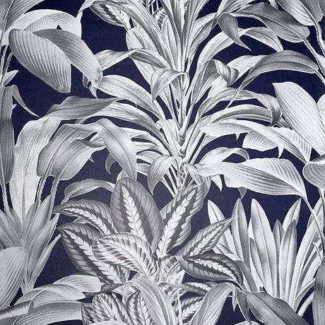 Alice Navy Greenhouse Wallpaper – Arthouse