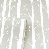 Florence Grey by Arthouse Forest Wallpaper – Brewster Home Fashions AH909504