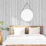 Florence Grey by Arthouse Forest Wallpaper – Brewster Home Fashions AH909504