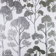 Blanche Silver Trees wallpaper in silver by Arthouse